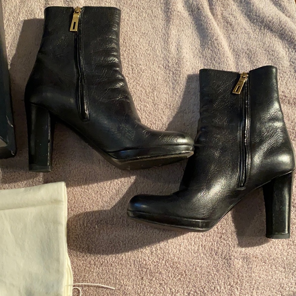 Authentic Prada leather boots 8.5